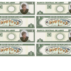 billete de 1 peso